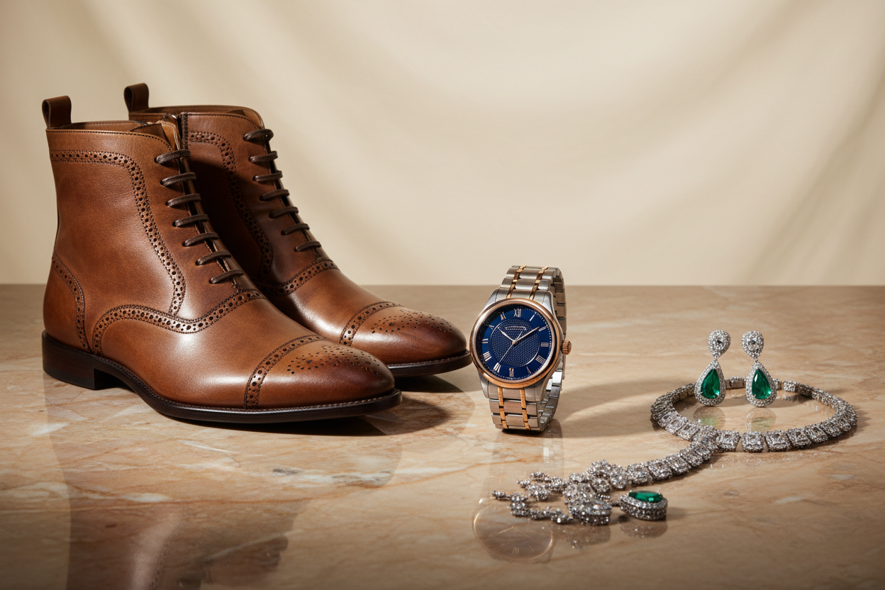 Elevate Your Style: The Art of Premium Boots, Luxury Watches & Fine Jewelry
