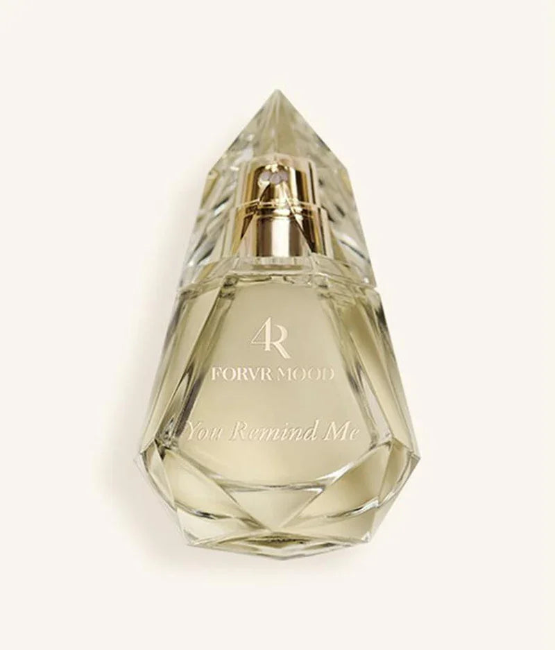 Indulge in Comfort with FORVR MOOD YOU REMIND ME Perfume - A Blissful Blend of Soft Apricot Skin, Blooming Orange Flower, and Creamy Musks