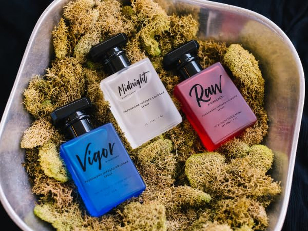 Elevate Your Presence with the Pheromone-Infused Men's Cologne Gift Set – Three Unique Fragrances for Every Occasion
