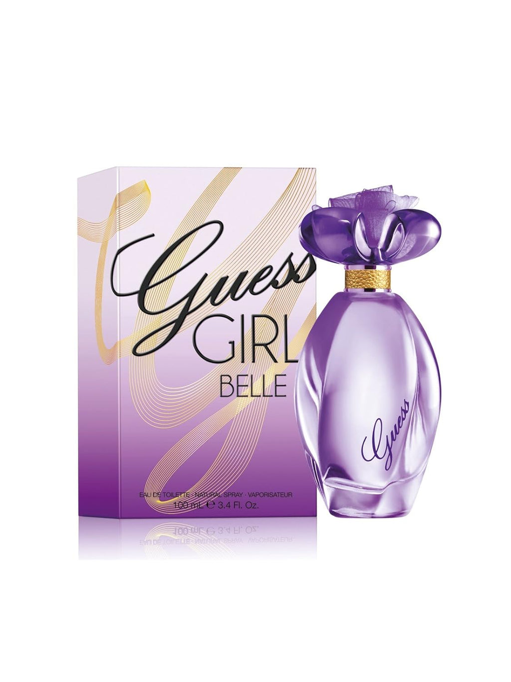Experience the Allure of Guess Girl Belle Eau De Toilette Spray for Women - 3.4 Fl. Oz. of Captivating Floriental Fruity Fragrance