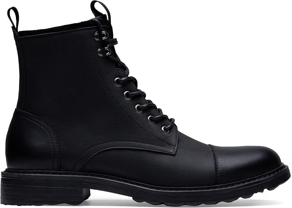 Elevate Your Style with Vostey Men's Motorcycle Casual Chukka Boots - Effortless Zipper Closure for Ultimate Comfort