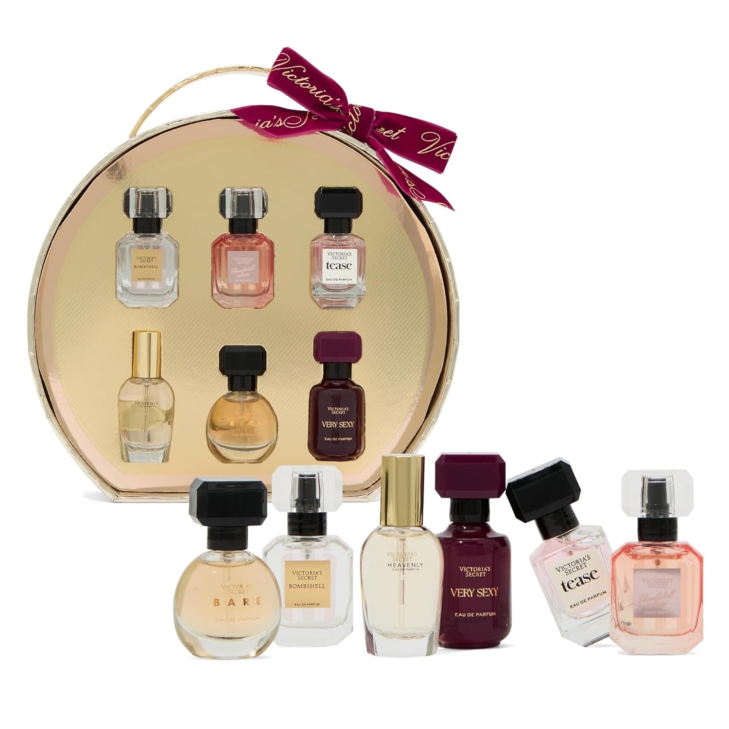 Indulge in Luxury: Victoria's Secret Mini Eau de Parfum Discovery Gift Set with 6 Captivating Scents