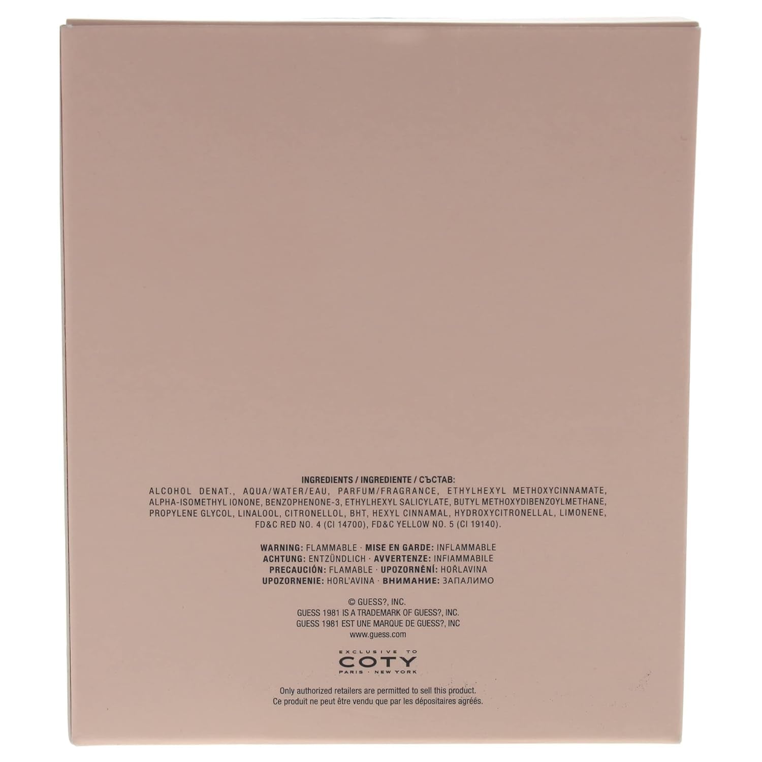 Experience Elegance with Guess 1981 Eau De Toilette Spray for Women - 3.4 Fl. Oz. of Floral Woody Musk Bliss