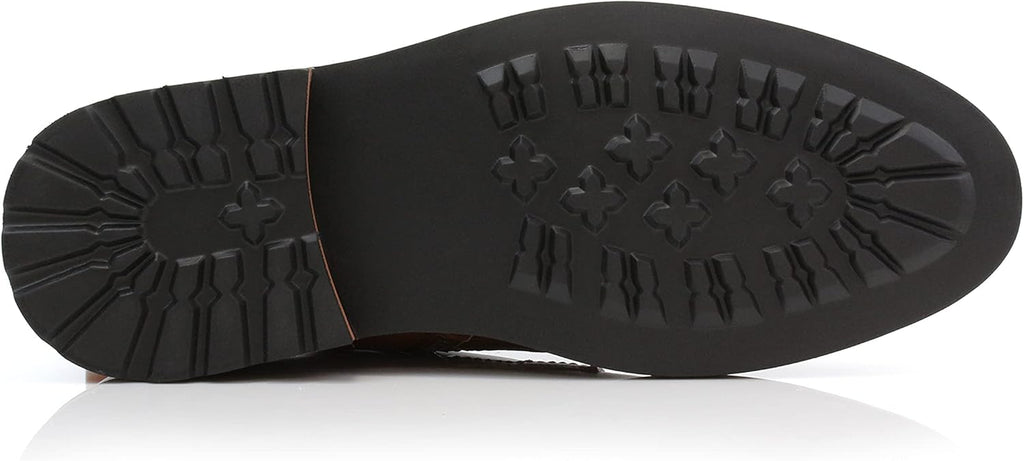 Step Up Your Style Game with Polar Fox Men's Ankle Dress Boots - Versatile Lace-Up Fashion for Every Occasion