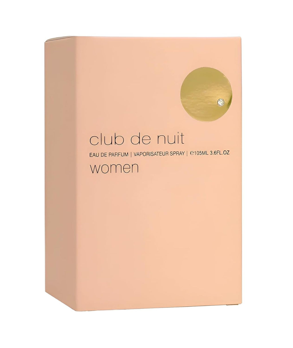 Experience Elegance with Club De Nuit Eau De Parfum Spray for Women - 3.6 Ounces of Captivating Floral Fruity Fragrance