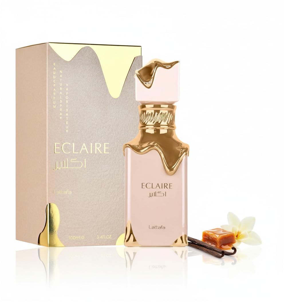 Indulge in Luxury with Eclaire Eau De Parfum for Women - 3.40 Ounce / 100 Ml, A Long-Lasting Symphony of Vanilla, Caramel, and Floral Notes