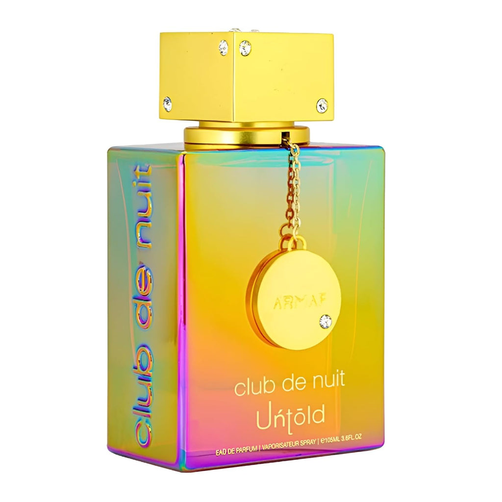 Elevate Your Style with Club De Nuit Untold Eau De Parfum for Men - 3.6 oz of Captivating Scent