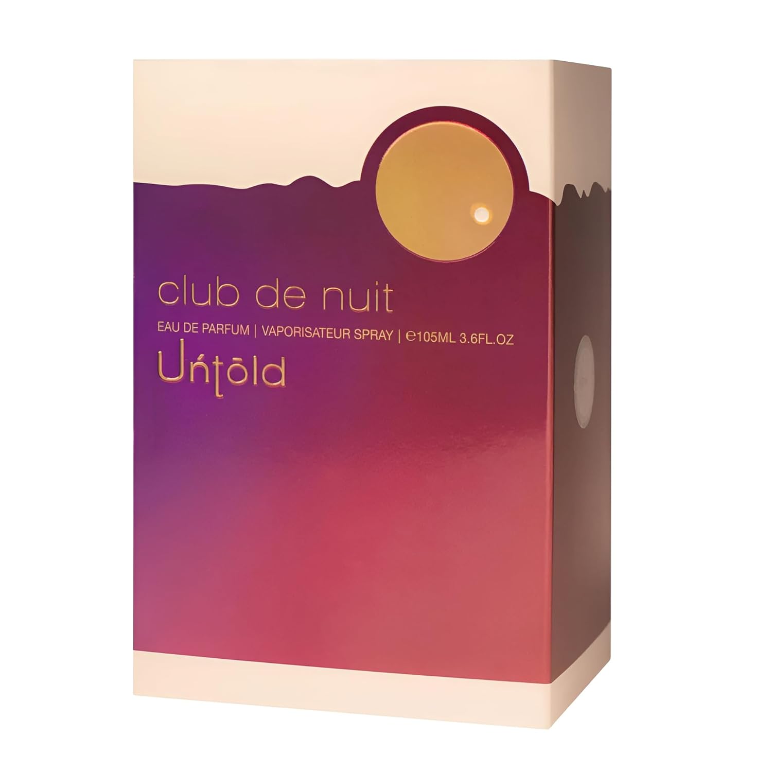 Elevate Your Style with Club De Nuit Untold Eau De Parfum for Men - 3.6 oz of Captivating Scent