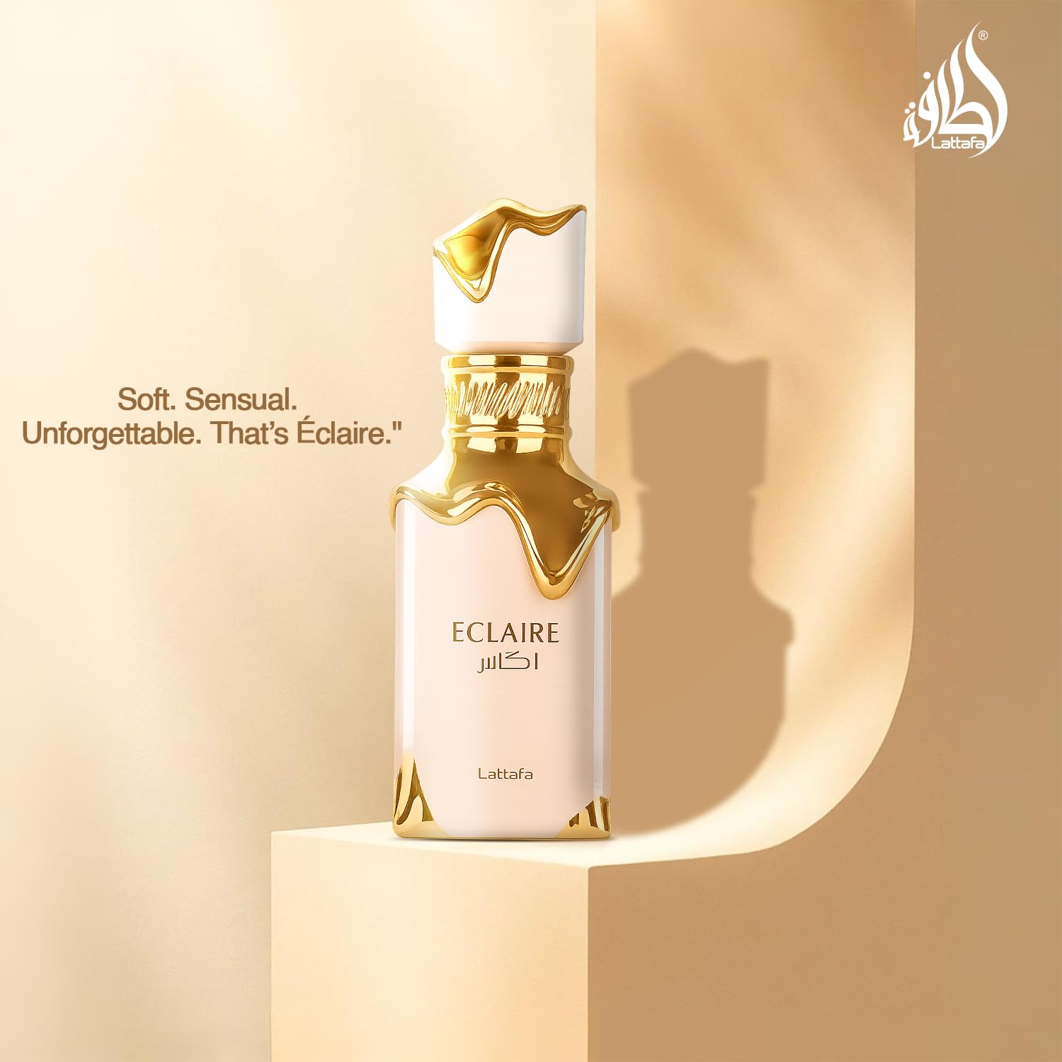 Indulge in Luxury with Eclaire Eau De Parfum for Women - 3.40 Ounce / 100 Ml, A Long-Lasting Symphony of Vanilla, Caramel, and Floral Notes