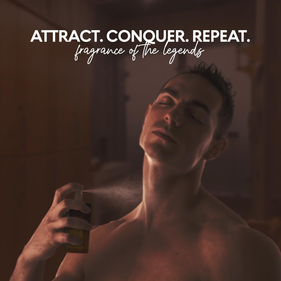 Experience the Essence of Masculinity with Bellavita Luxury G.O.A.T. Men's Eau de Parfum – A Long-Lasting Fusion of Bergamot, Lavender, Vetiver, and Patchouli in a 3.4 Fl. Oz Bottle