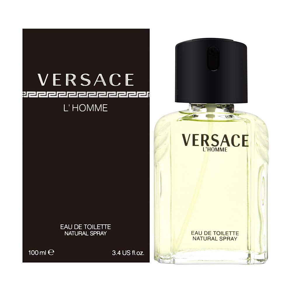 Versace L'Homme Eau De Toilette Spray - 3.4 oz of Timeless Masculine Elegance