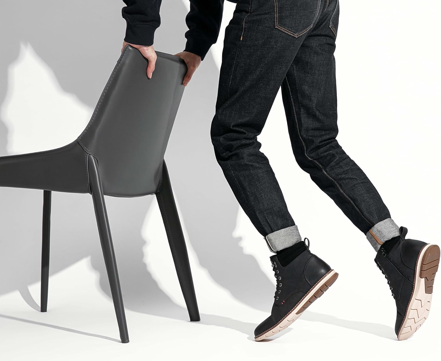 Elevate Your Style with Vostey Men's Waterproof Casual Dress Boots - Perfect for Every Occasion!