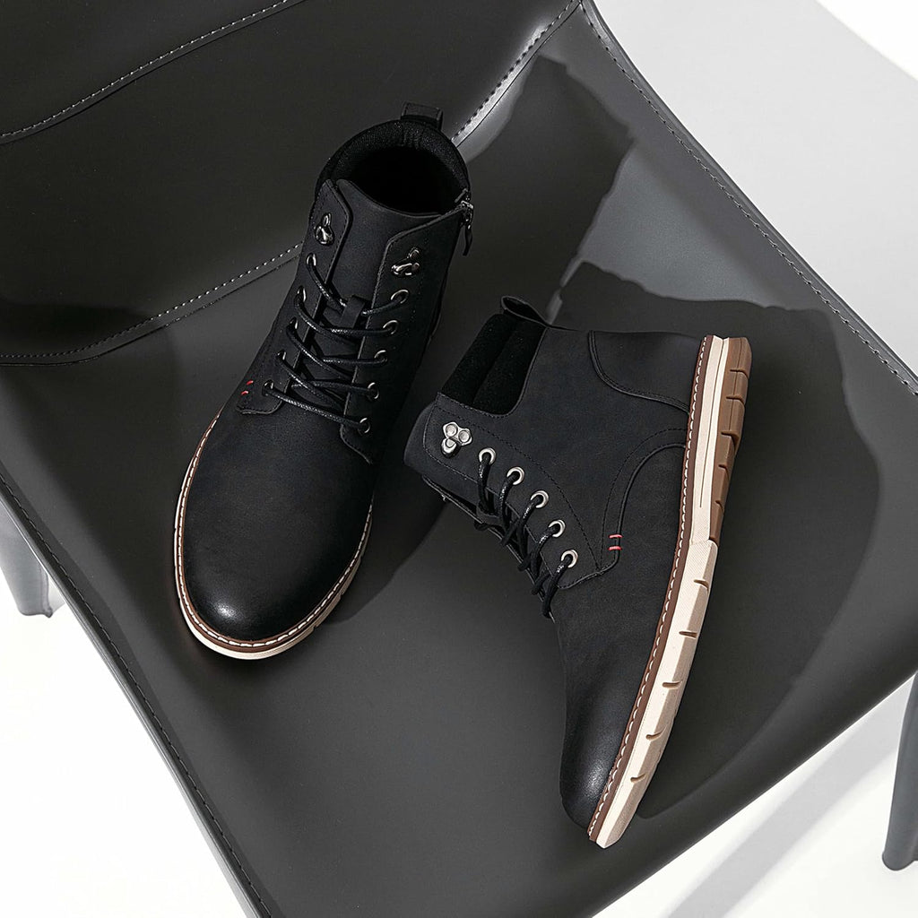 Elevate Your Style with Vostey Men's Waterproof Casual Dress Boots - Perfect for Every Occasion!