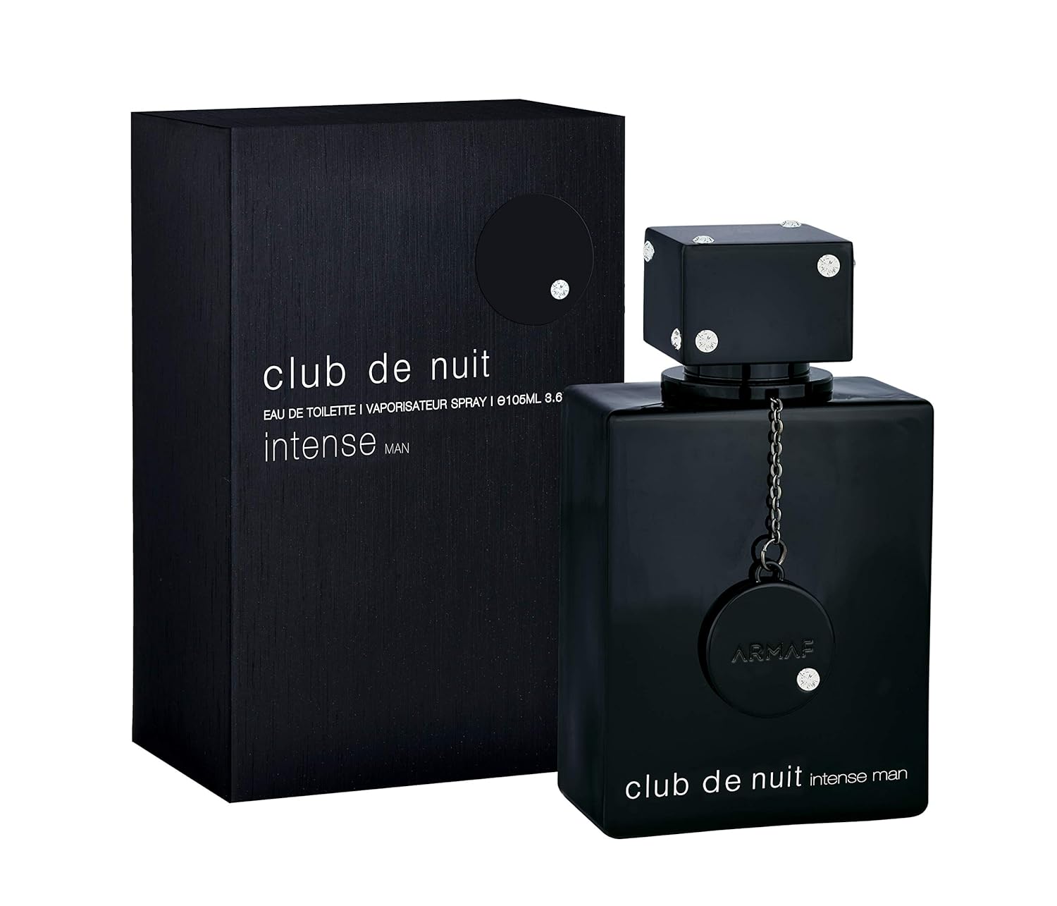 Experience Unmatched Sophistication with Club De Nuit Intense Eau De Toilette Spray for Men - 3.6 Oz of Spicy Elegance