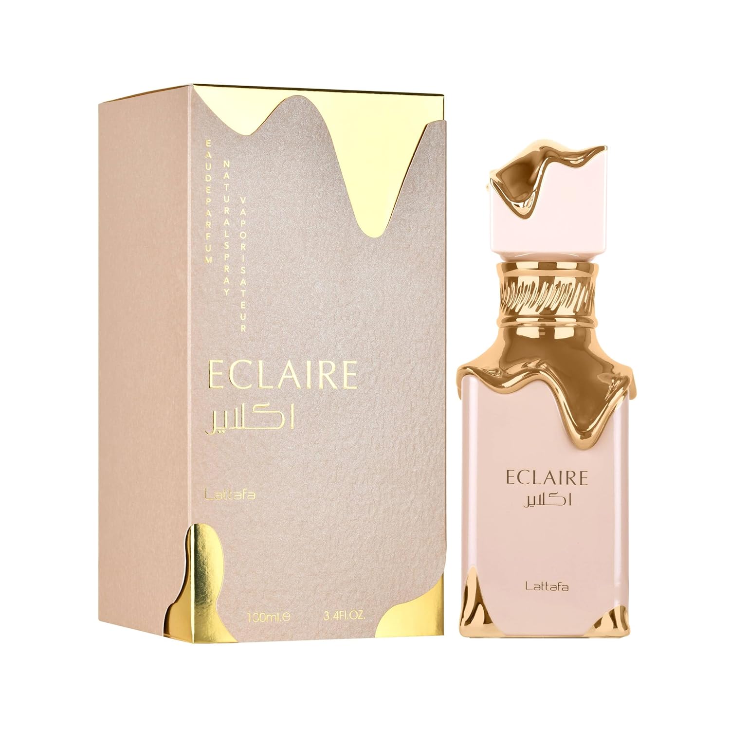 Indulge in Luxury with Eclaire Eau De Parfum for Women - 3.40 Ounce / 100 Ml, A Long-Lasting Symphony of Vanilla, Caramel, and Floral Notes
