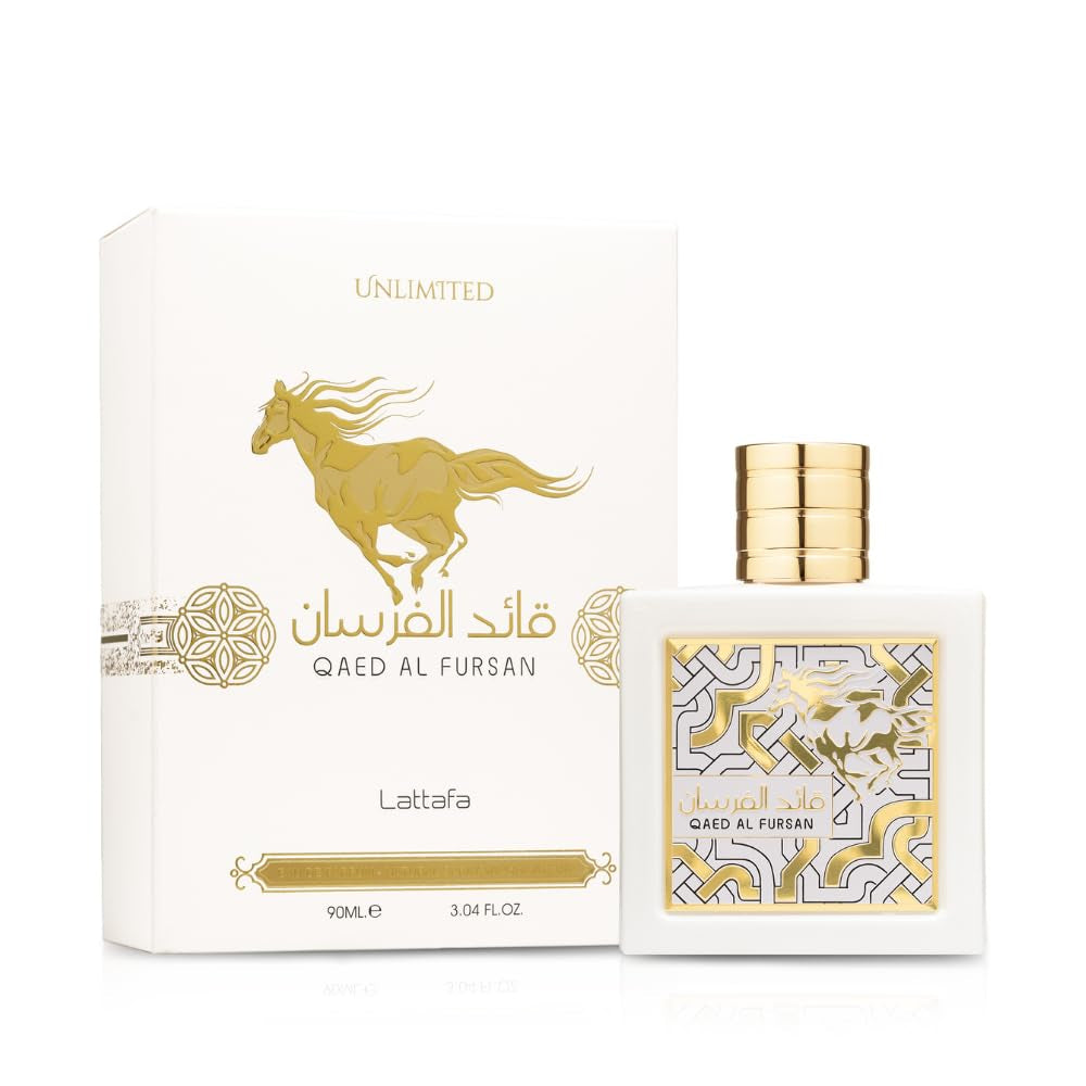 Experience Elegance with Qaed Al Fursan Unlimited Unisex Eau De Parfum Spray - 3.04 Ounces of Captivating Citrus Bliss