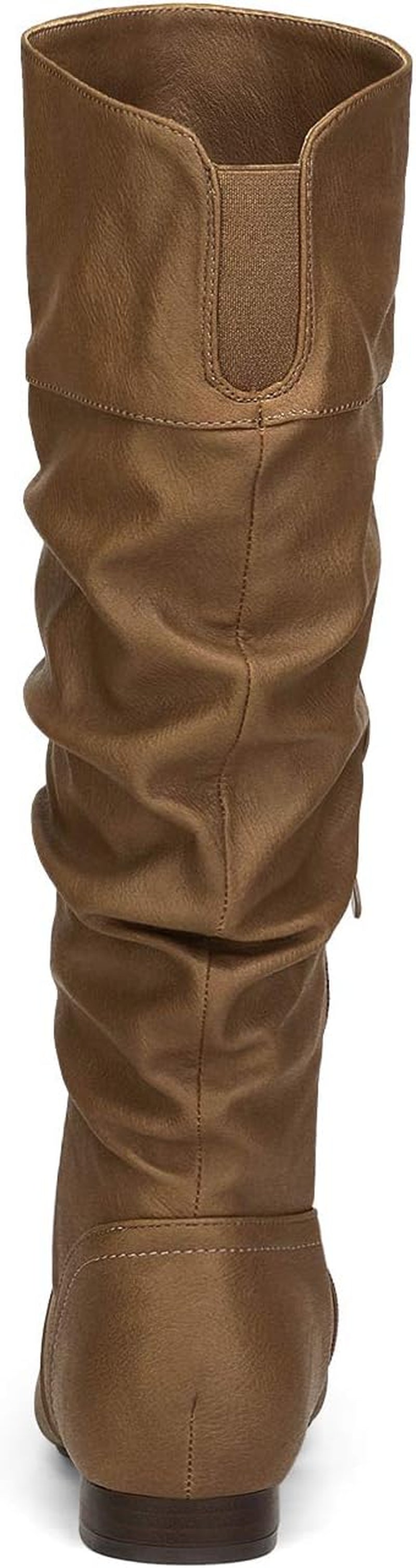 Elevate Your Winter Style with DREAM PAIRS Women's Chic Knee-High Pull-On Boots in Camel