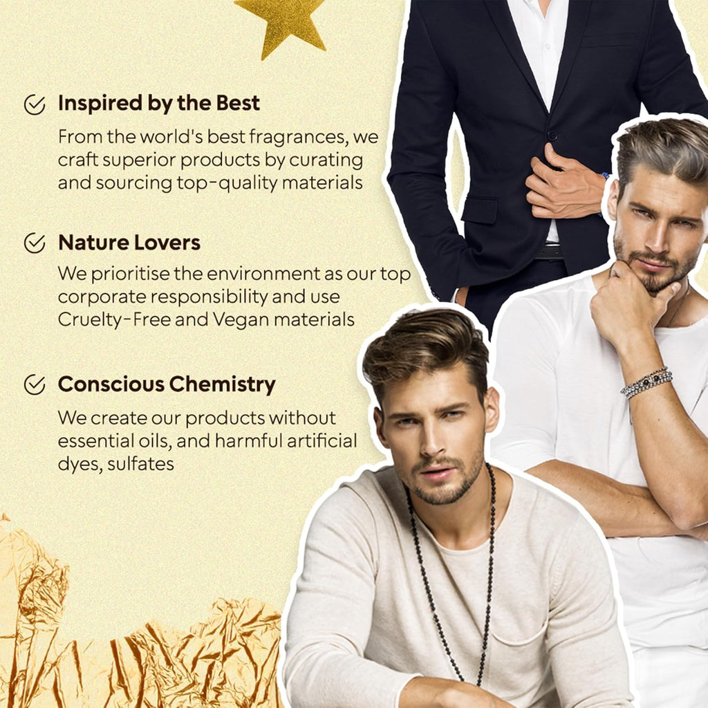 Experience Luxury with the Bella Vita Premium Long-Lasting Perfume Gift Set for Men | 4 Captivating Scents in One Elegant Collection | G.O.A.T, OUD, CEO, KLUB
