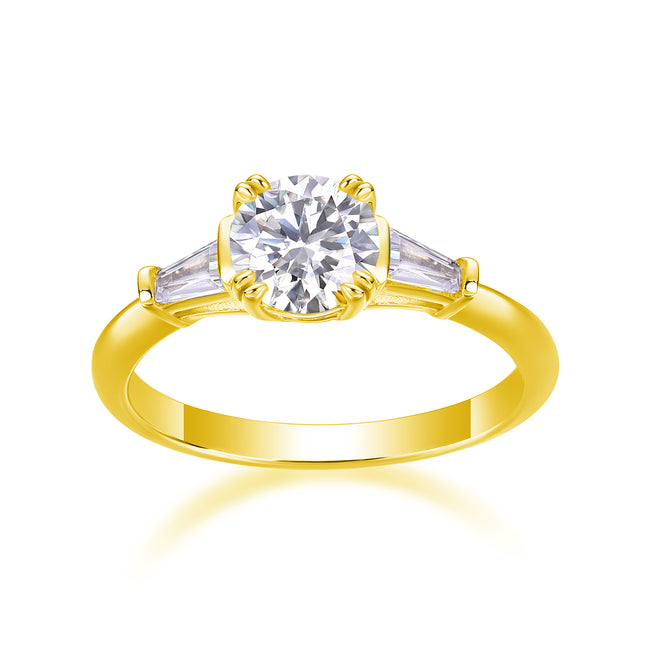 Moissanite Wedding Ring - S925 Silver Diamond Ring | GemTime Collective
