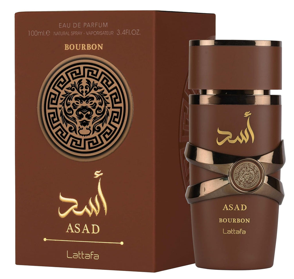 Experience Elegance with Asad Bourbon Unisex Eau de Parfum Spray - 3.4 oz / 100 ml