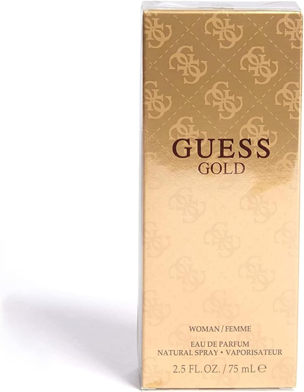 Experience the Allure of GUESS Gold Eau de Parfum for Women - 2.5 oz of Captivating Elegance