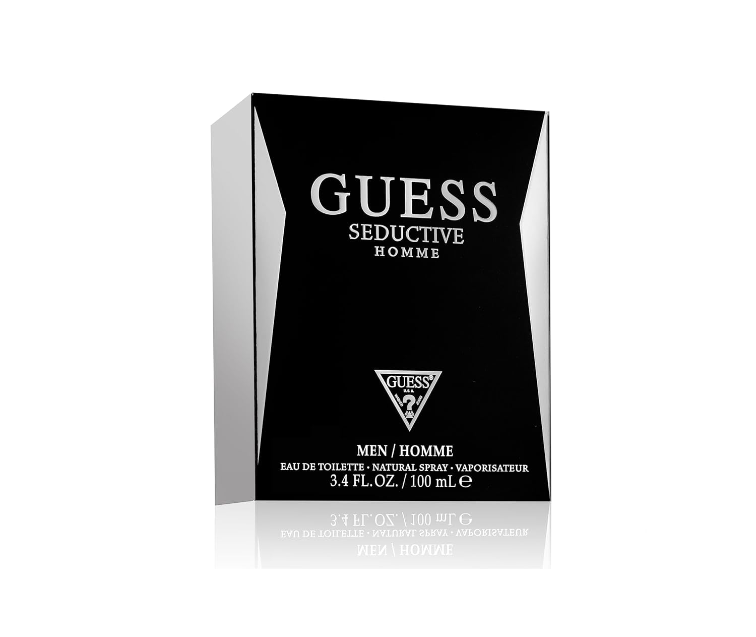 Unleash Your Charm with Guess Seductive Men Eau de Toilette Spray - 3.4 Fl. Oz of Captivating Fragrance