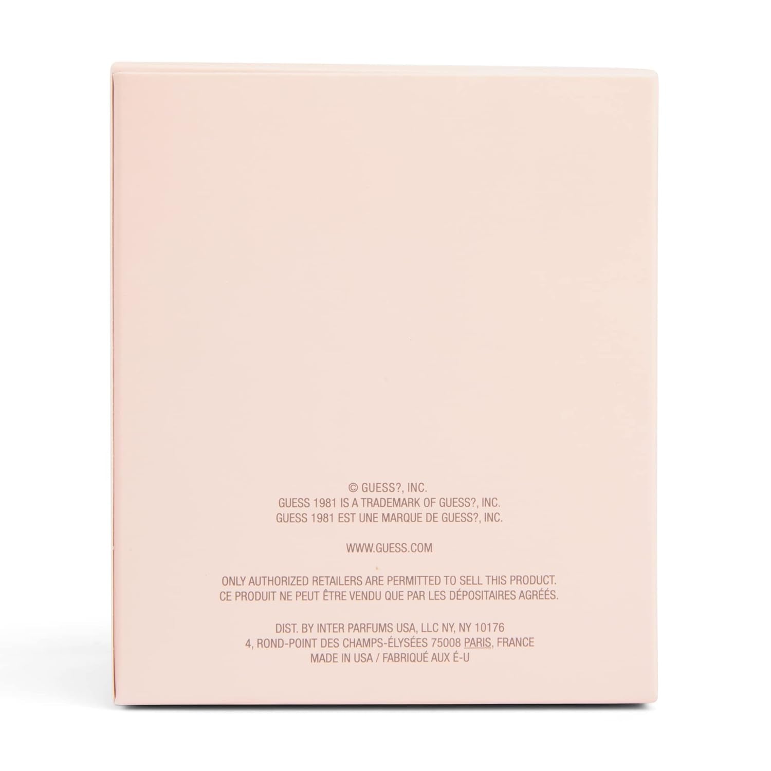 Experience Elegance with Guess 1981 Eau De Toilette Spray for Women - 3.4 Fl. Oz. of Floral Woody Musk Bliss