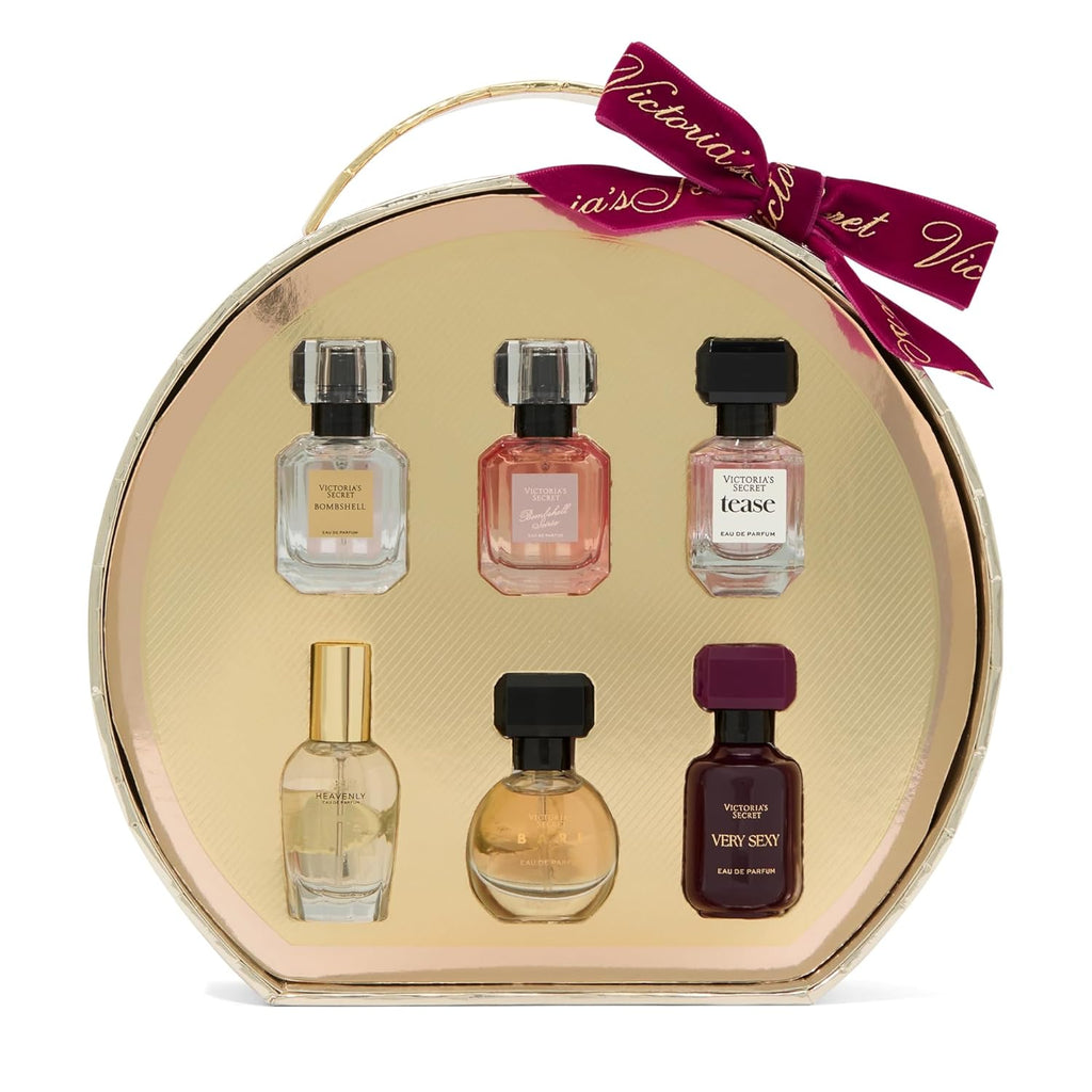 Indulge in Luxury: Victoria's Secret Mini Eau de Parfum Discovery Gift Set with 6 Captivating Scents