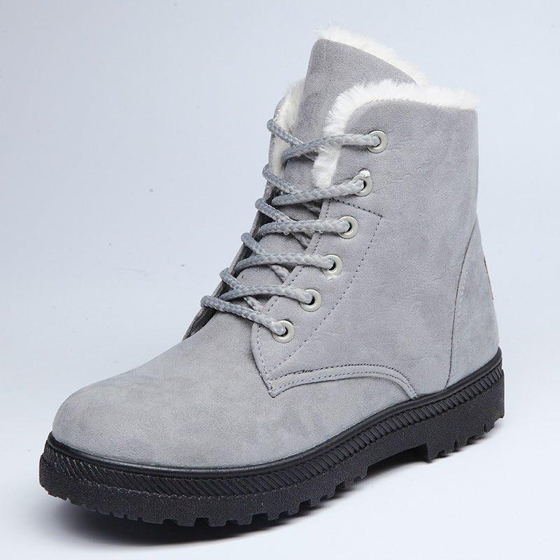 Winter Snow Boots With Warm Plush Ankle Boots For Women Shoes - GemTime Collective