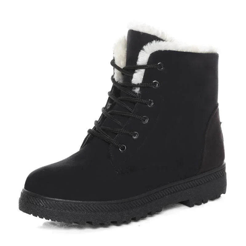Winter Snow Boots With Warm Plush Ankle Boots For Women Shoes - GemTime Collective