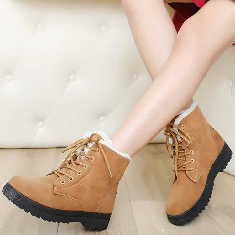 Winter Snow Boots With Warm Plush Ankle Boots For Women Shoes - GemTime Collective